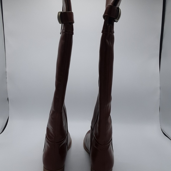 Chinese Laundry Z-Fast Lane Brown Leather Boots 8M - Picture 4 of 8